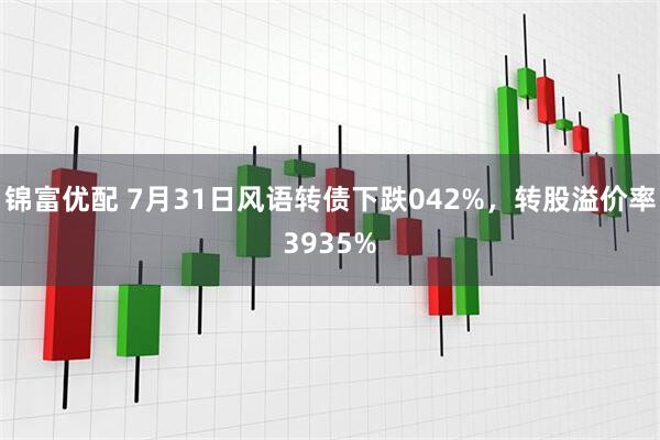 锦富优配 7月31日风语转债下跌042%，转股溢价率3935%